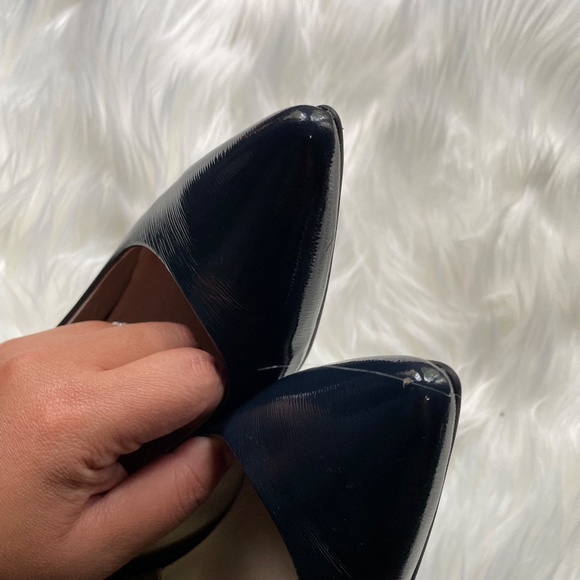 MICHAEL Michael Kors Blue Patent Leather Pumps 8M - Picture 8 of 10